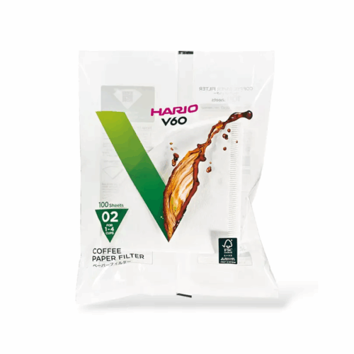V60 White Paper Filters, 02, by Hario