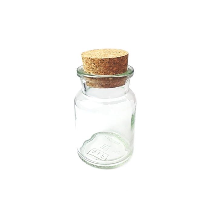 The Clearly Classic, Glass Jar with Cork, 50Gr. BREW Tea & Coffee