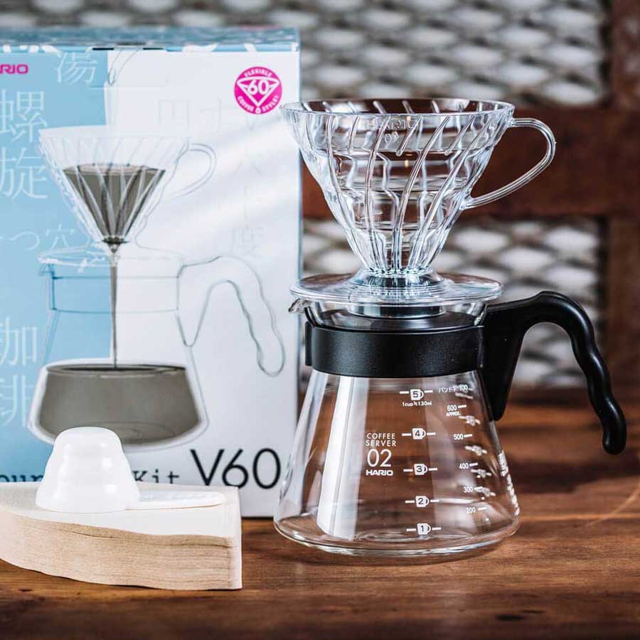 travel coffee pour over kit