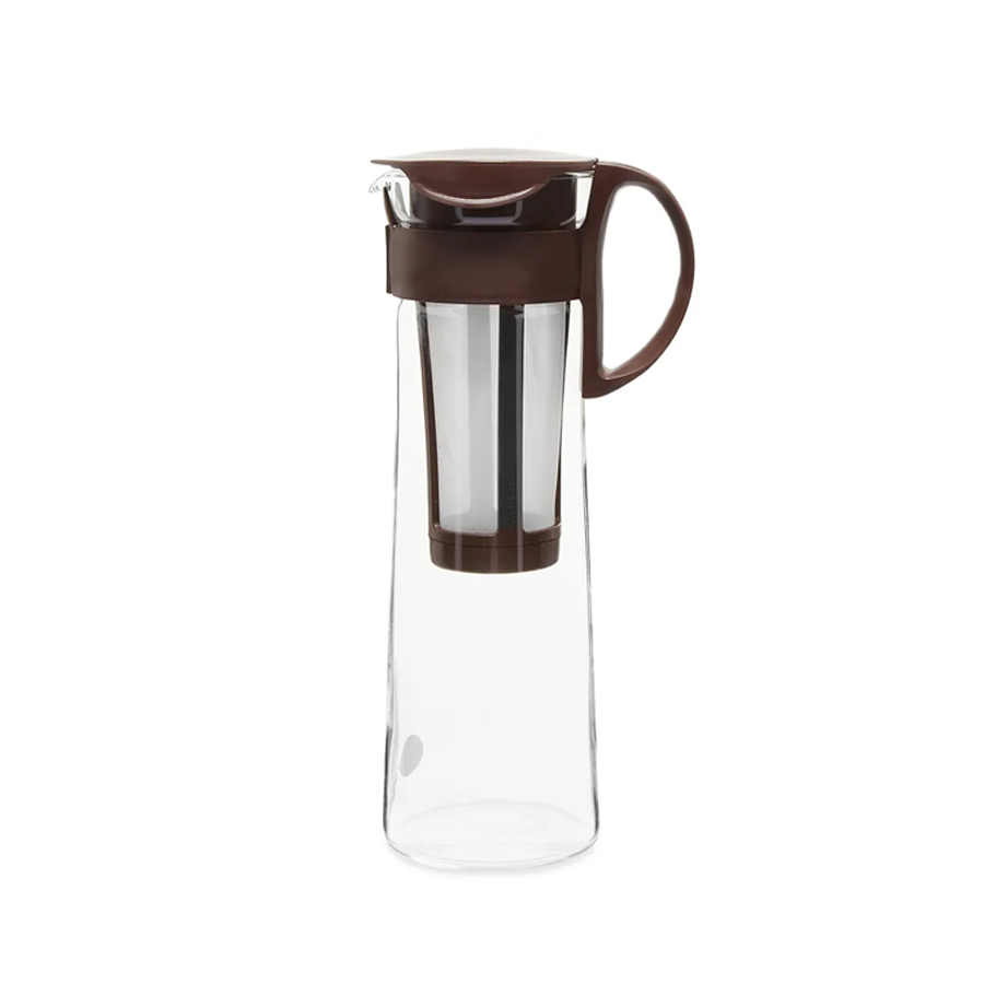 Hario Mizudashi Cold Brew Coffee Pot 1000 ml Reusable Filter, Glass - Brown