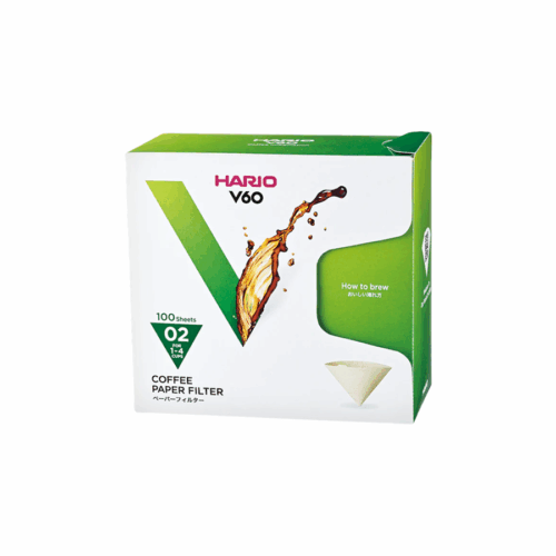 Hario V60 Paper Filters, Natural, Pack of 100